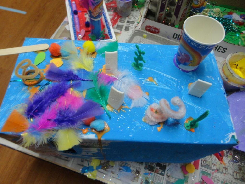 3D Art Collage Projects from Room 3 | CV Preschool