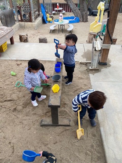 sandbox scientific exploration at orange, ca childcare center